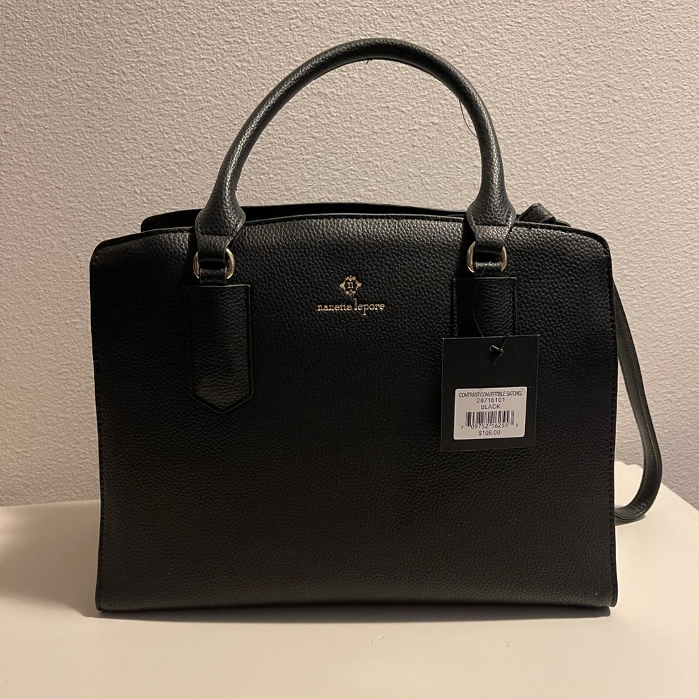 Nanette lepore contrast convertible Sachel